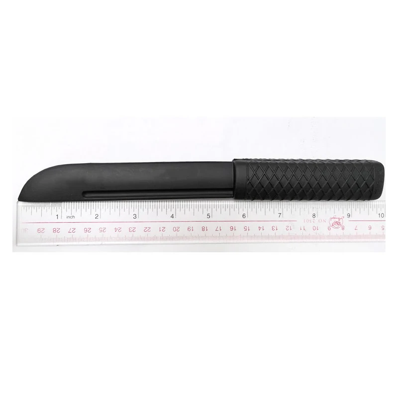 New Design Accept Customized Logo Rubber Knife Martial Arts Training Knife for Adult