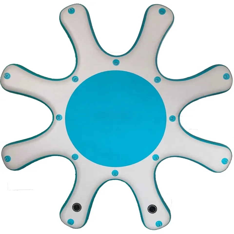 High Quality Yoga Dock Station Inflatable Yoga Sup Dock for  8 Person