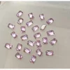 05 ottagono lungo 46mm-20 perline rosa