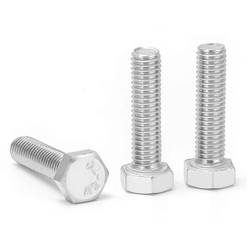 Hot Sales Chinese Manufacturing Grade Hex Bolt Stainless Steel Galvanized Hexagon Head DIN Standard supplier