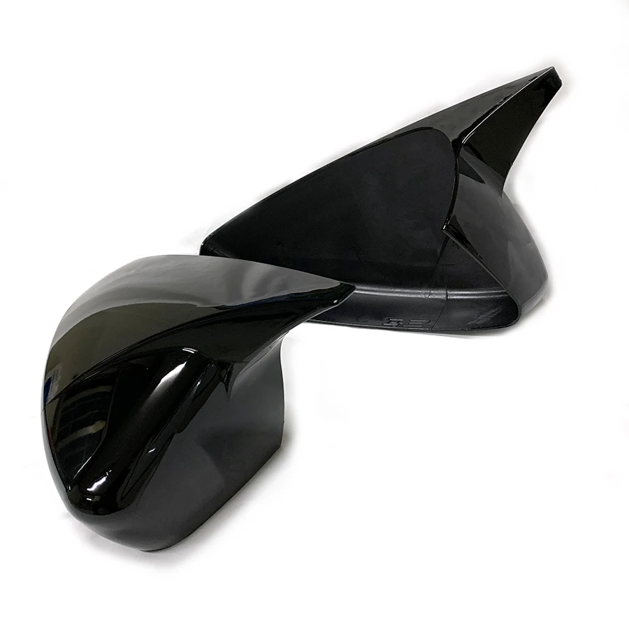 product refitting parts rearview mirrors cover for mazda 3 axela 2014   2019 exterior side rear view mirror shell 2015 2016  2017 2018-9