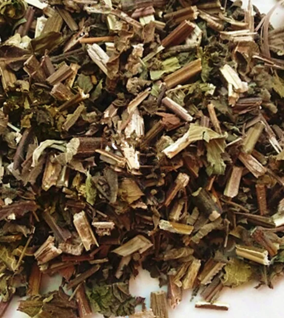 Высушенный натуральный нарезанный Rabdosia amethystoides стебли и листья надземные