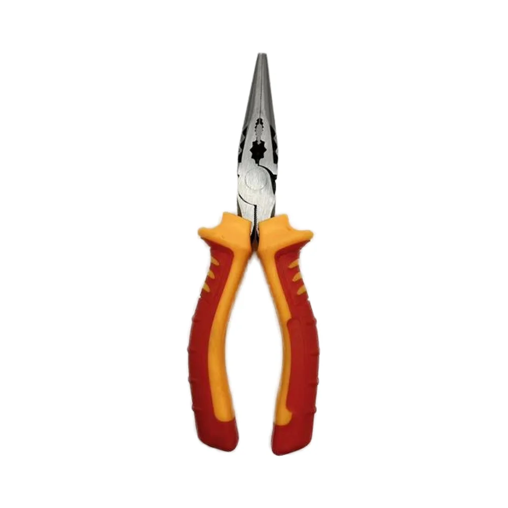 DIY Grade Combination Pliers Soft Grip Plastic Handle Hand Vise Serrated Jaw Wire Cutting Metric OEM Supported