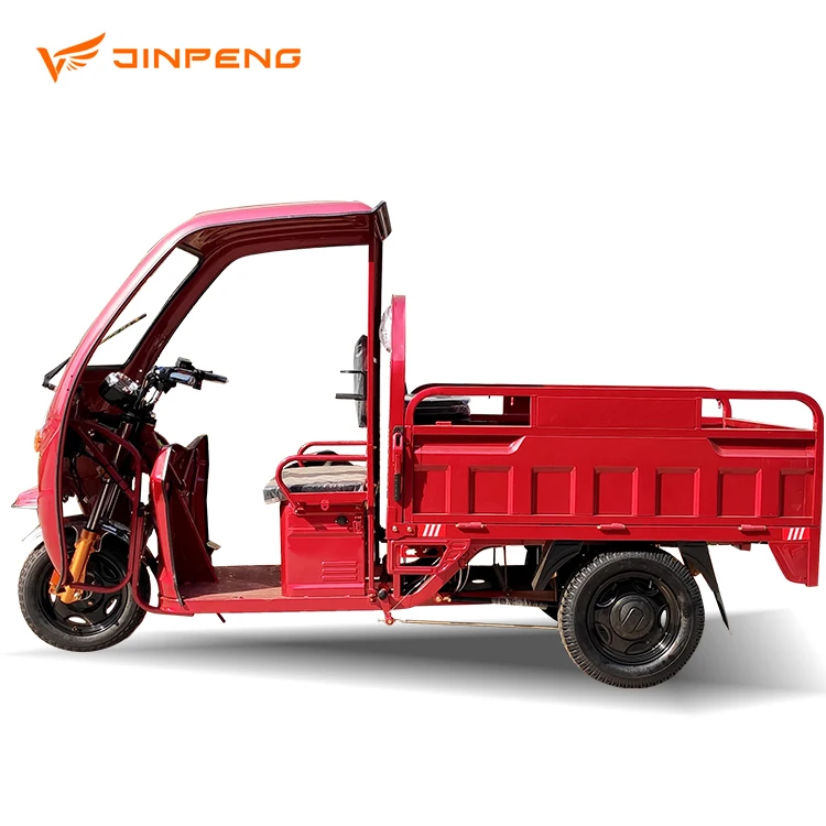 New Type Electric Cargo Tricycle 60v1000w Disc Brakes Electric ...