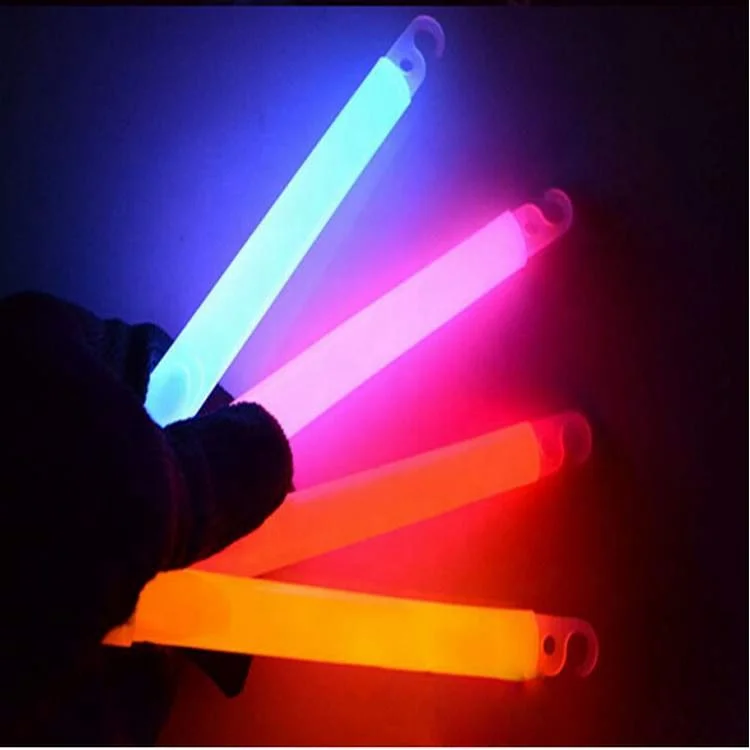 Glowhouse Glow Stick Blu – Bastoncini Luminosi Da 6 Pollici, Ultra Luminosi E Durata 12 Ore (Confezione Da 10)
