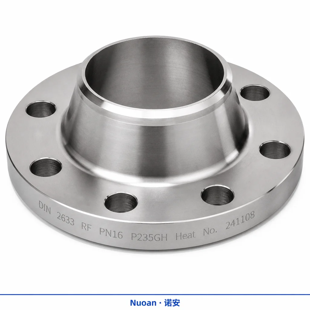 Din 2633 Rf Pn16 P235gh 不锈钢管法兰 Ped 证书