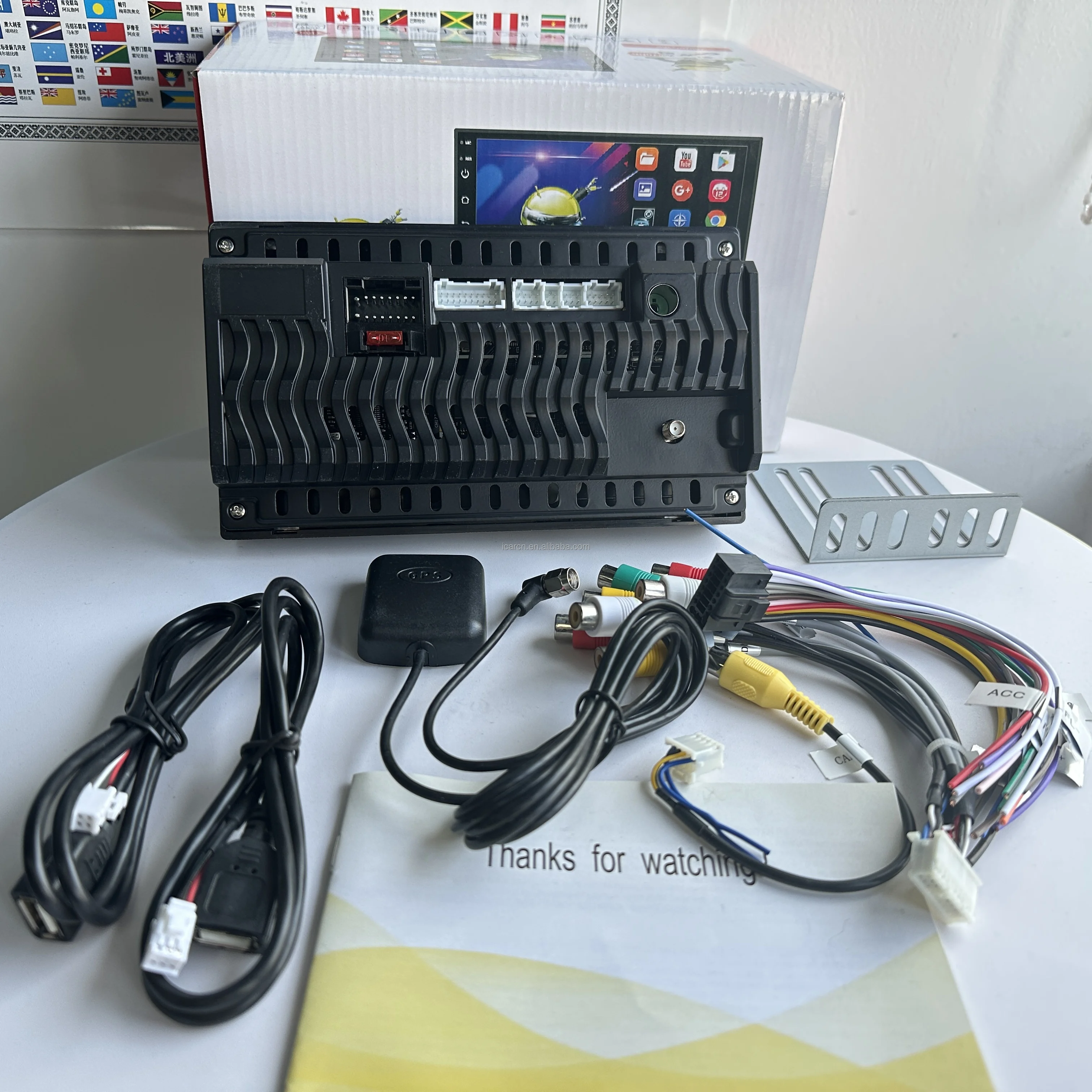 Universal Hd Display Touch Screen For Android 1 Din Car Dvd Player 7