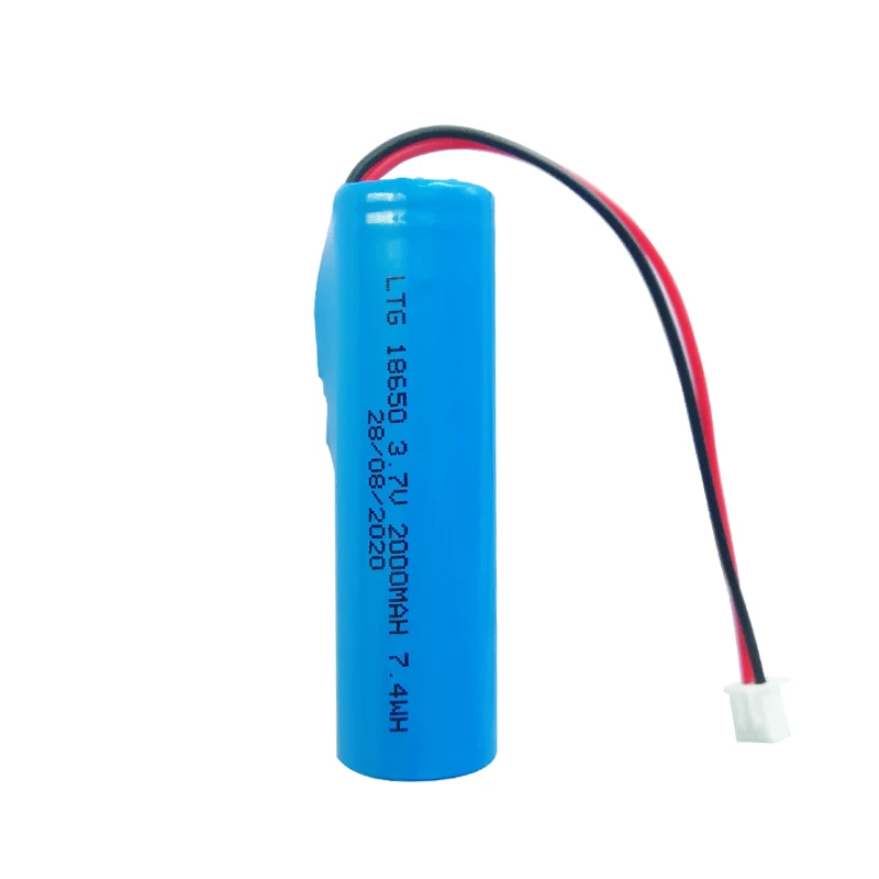 18650 3.7V 2000mAh Lithium-Ion Rechargeable Cell - Good Quality