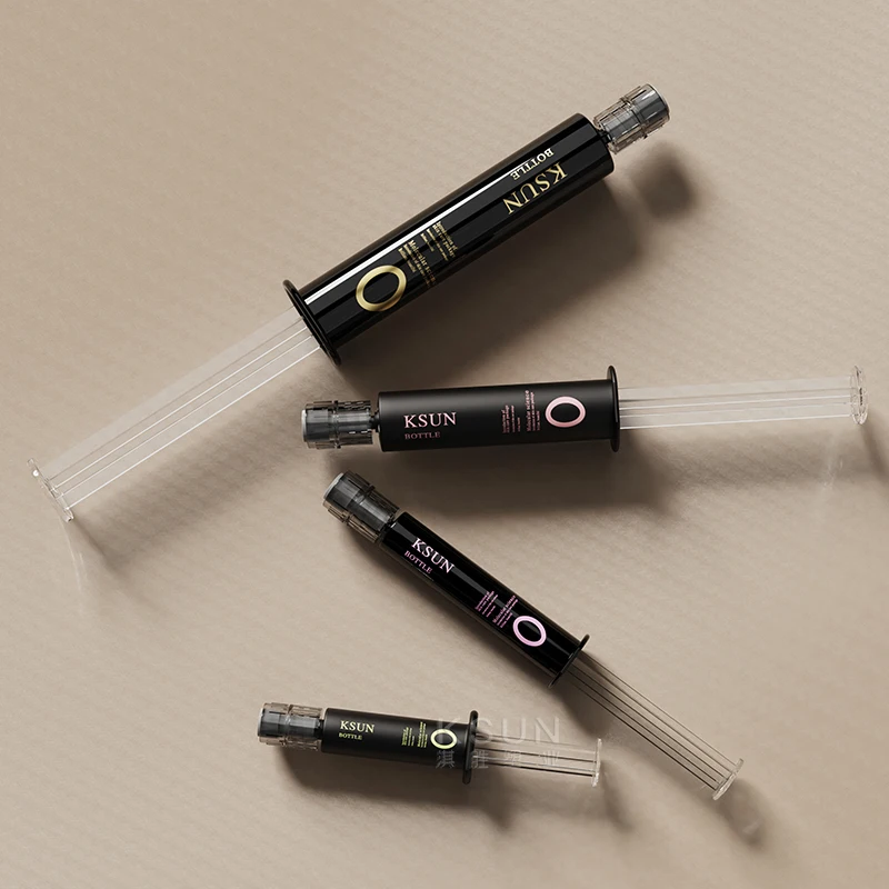 1ml 3ml Serum Packaging PS Serum Essence Disposable Cosmetic Syringe