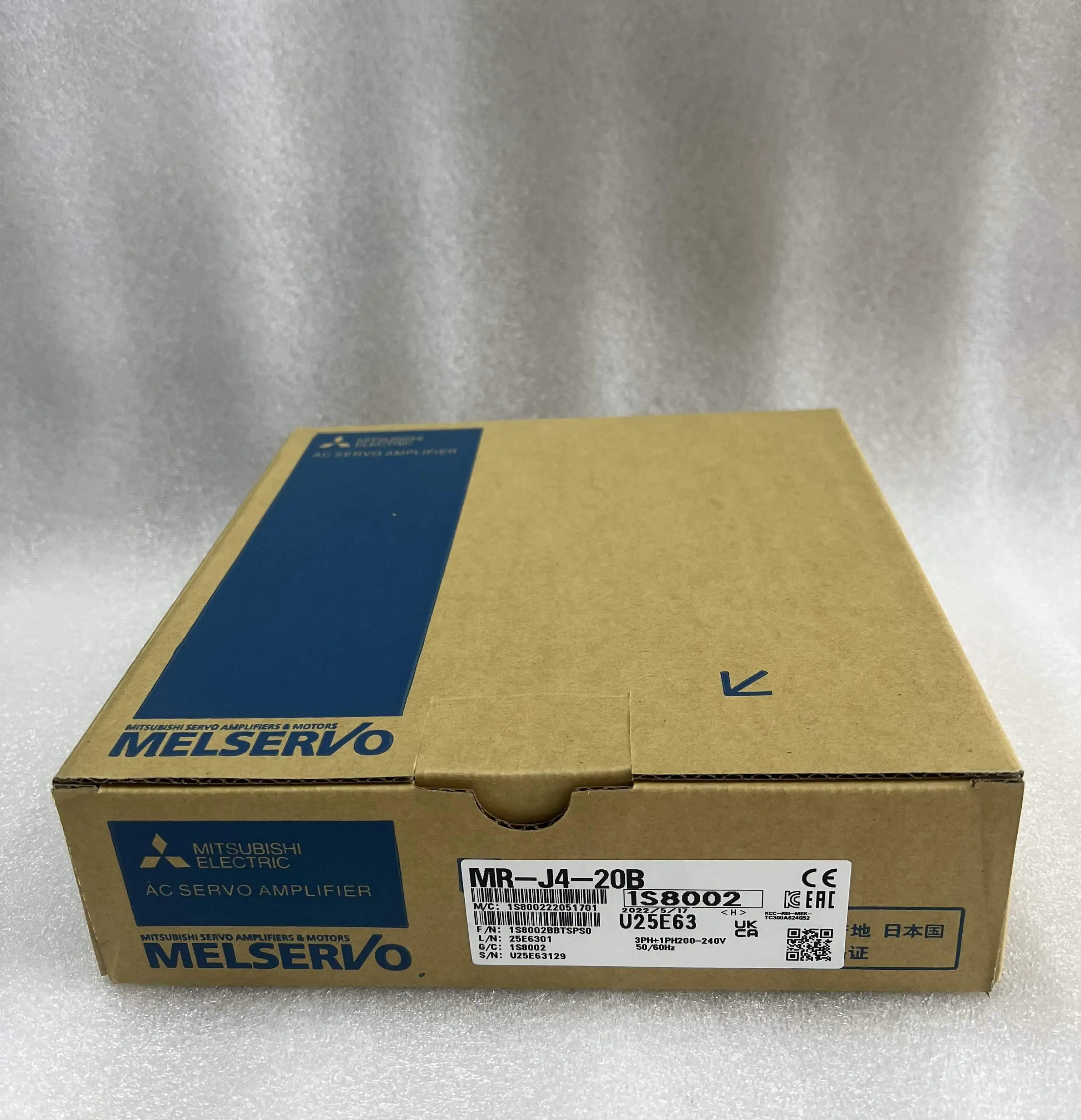 MITSUBISHI AC Servo Amplifier MR-J4-20B