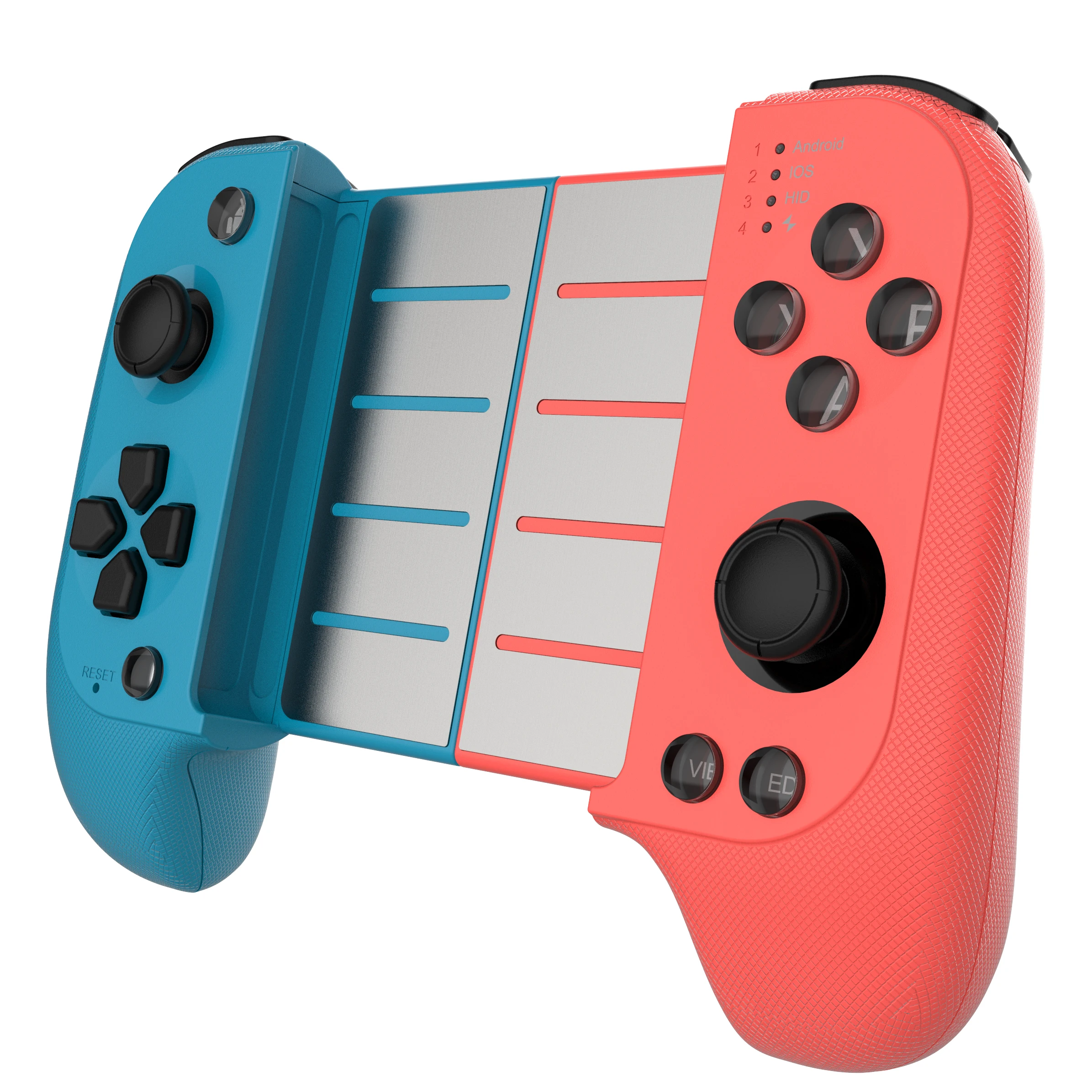 Беспроводной Android IOS мобильный игровой контроллер вертикальный экран игровой геймпад для PUBG джойстик и игровой контроллер