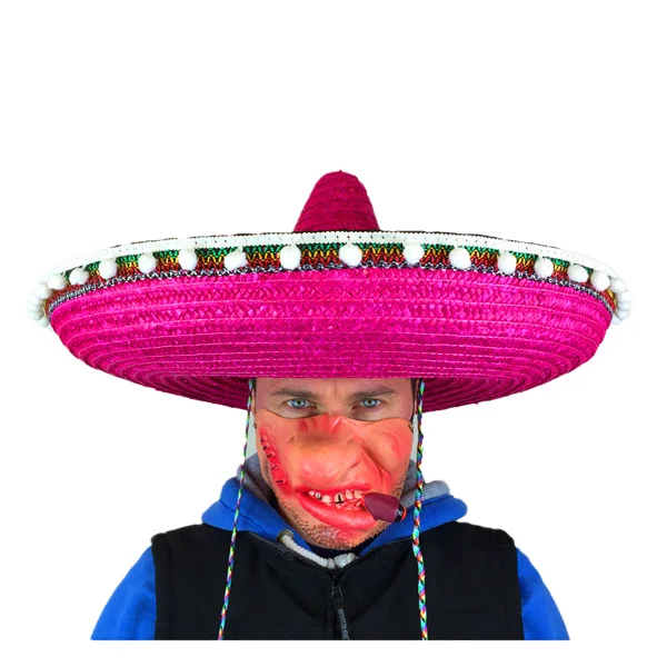 Costume Hat Sombrero Hat Walmart Gringo Costume Hot Pink Color