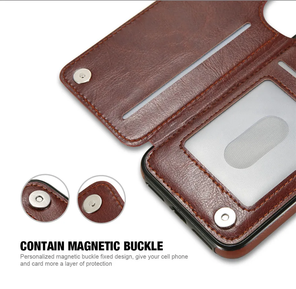 Роскошный чехол-кошелек из искусственной кожи с откидной крышкой для iPhone XS Max XR 10, чехлы для телефонов с несколькими отделениями для карт для iPhone X 6 6s 7 8 Plus