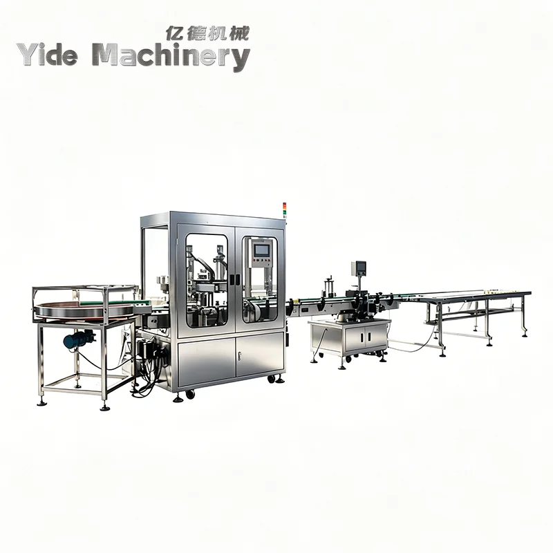 Liquid Fragrance Filling Machine Capping Labeling Machine SS304 Industrial Grade Bottling Line Solution