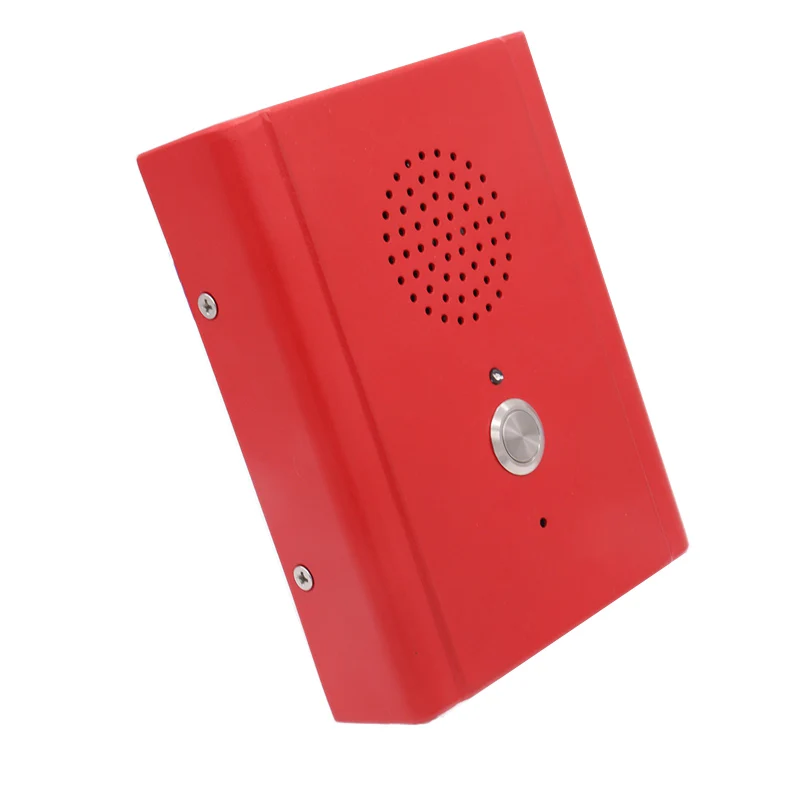 KNTECH KNZD-13 Analog Waterproof Intercom Corded Telephone SOS Emerncy Telephone Hotline 1-Button Elevator Handsfree Phone
