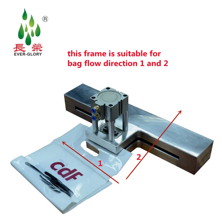 Two-used Type Handle Hole Punching Machine for Plastic Bag