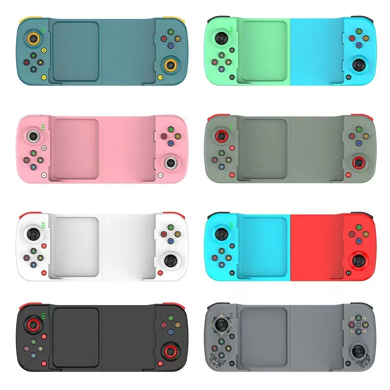 D3 Wireless Gamepad for Android Mobile Phone Retractable Joystick for IOS / PC / PS4 Game Controller /Nintendo Switch Handheld