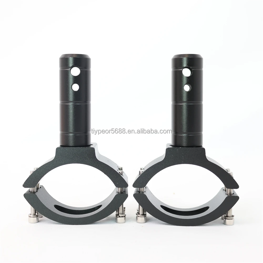 product tiypeor cnc alnumium alloy bracket pipe tube clamp led light cnc moto light bracket a pillar bracket for motorcycles car atv suv-5