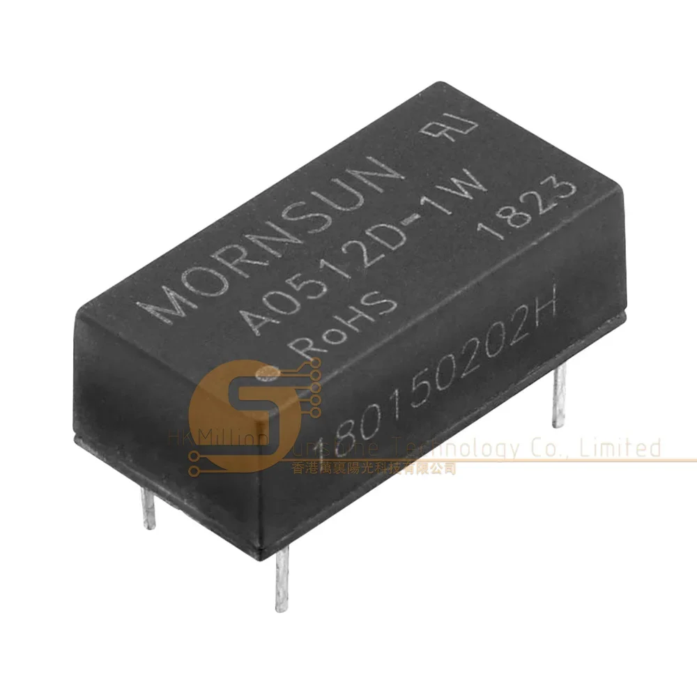 DC-DC Converter Module A0512D-1W 5V 12V Isolated Power Supply for Industrial Electronics