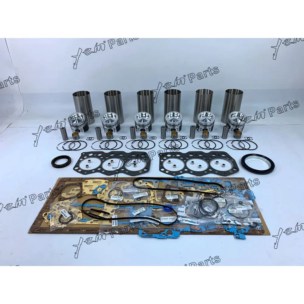 C6.4 Engine Rebuild Kit With Cylinder Liner Full Gasket Kit for Caterpillar