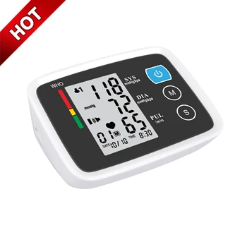 Buy Best Price Electronic Sphygmomanometer Cheap Upper Arm BP Meter Digital Upper Arm Blood Pressure Monitor