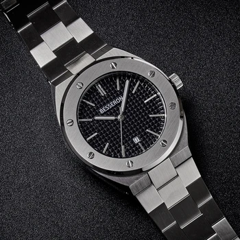 OEM ODM Stainless Steel Waterproof Wrist Watch Luxury Japan Quartz Movement Men Watches