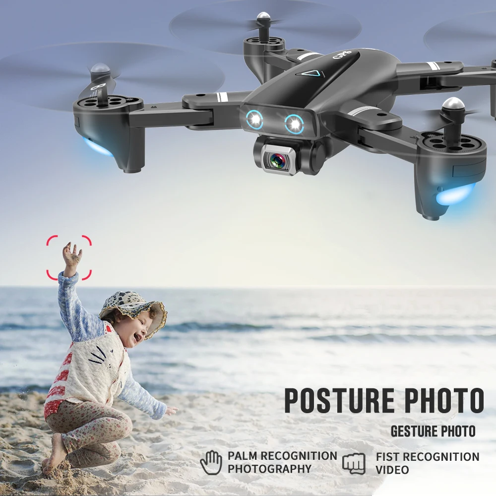 ドローンS167 S167 RC GPS Drone High Definition Wide Angle Camera Folding
