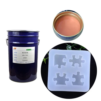 hot sale rtv-2 condensation cure liquid silicone high tear strength gypsum mold making material chinese factory