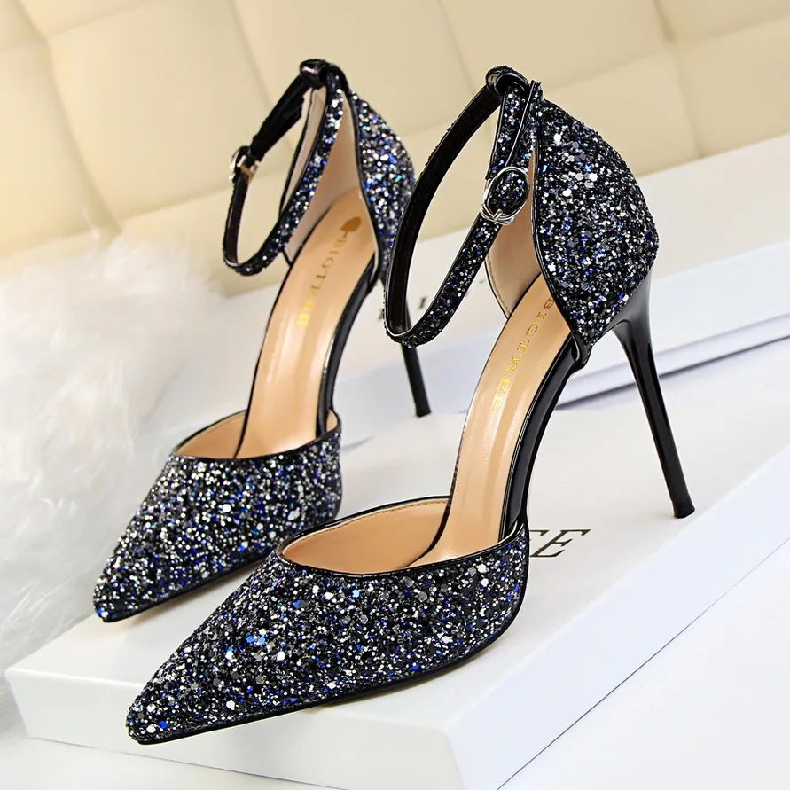 Classic Sexy Gold Heels Women Pumps Shoes Spring Wedding Shoes Pointed Toes  High Heels Stilettos - Buy Shoes Women Shoes Walking Shoes Running Shoes  Trendy Shoes Ladies Shoes Chunky Shoes Designer ...