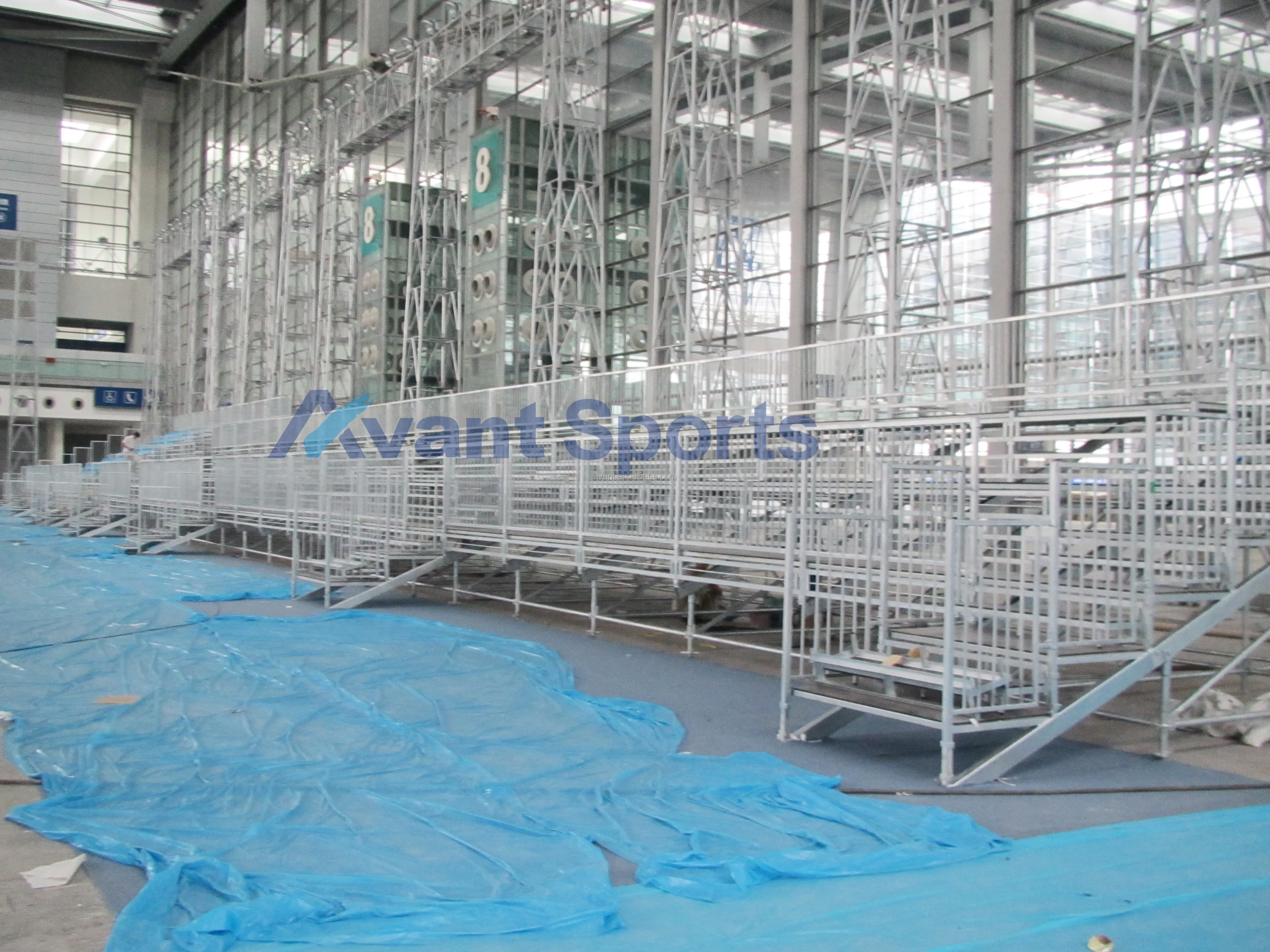 Avant Sports Large Stadium Grandstand System - Durable Bleachers