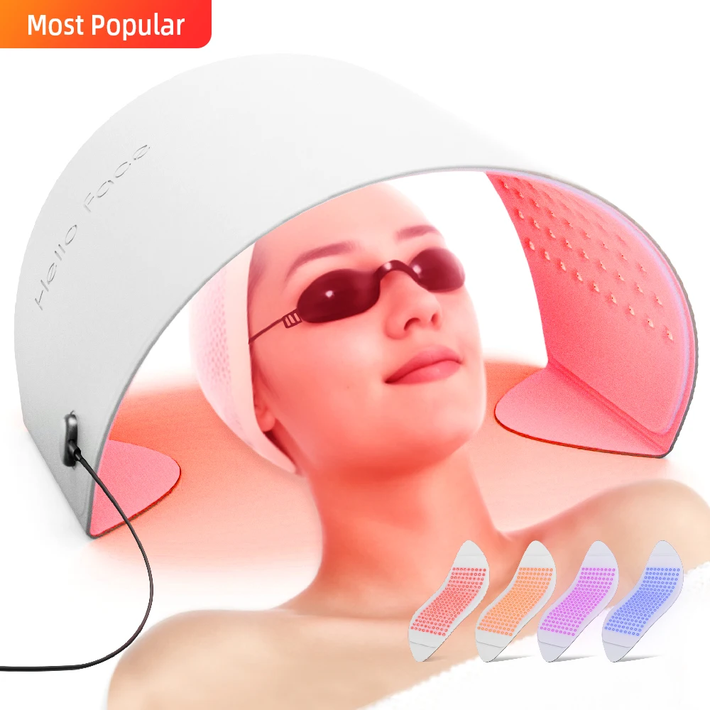 HelloFaceⅡ サーマルRF LIFT フェイスマッサージャー Hello Face Red Infrared Light Therapy - Pain Relief Device
