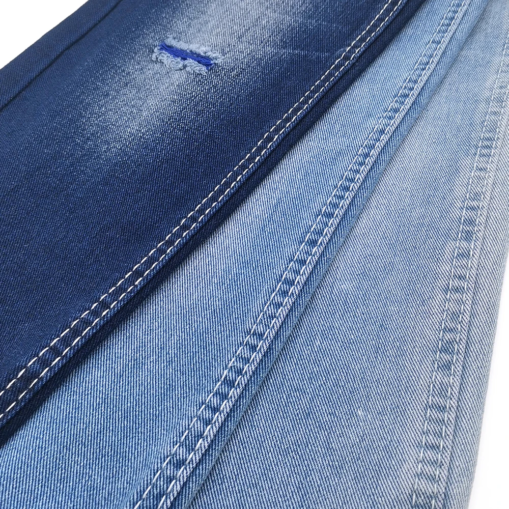 Factory Roll of Jeans Fabric Good Quality in Stock Plus Size Women's Jeans 3SB002-3