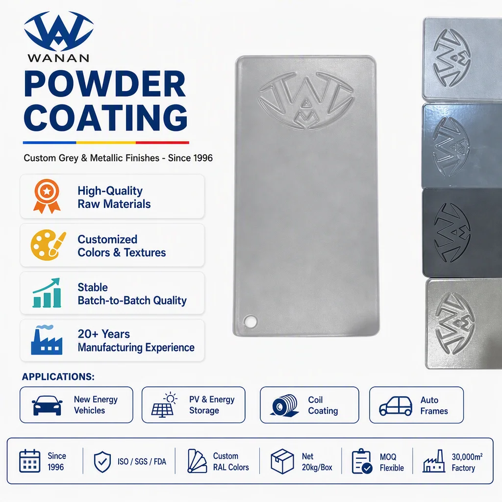Wanan Insulation Epoxy Primer & Intermediate Coat Spray Powder Coatings and Anti-static Coatings for Aircraft and Motorcycle