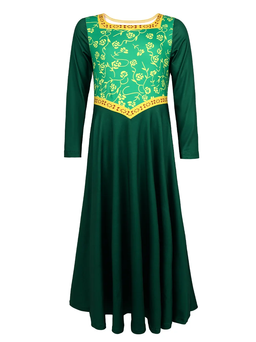 Halloween Shrek Fiona Princess Cosplay Costume Stage Performance Dress Green Long| Alibaba.com Halloween Shrek Fiona Princess Cosplay Costume Stage Performance Dress Green Long| Alibaba.com