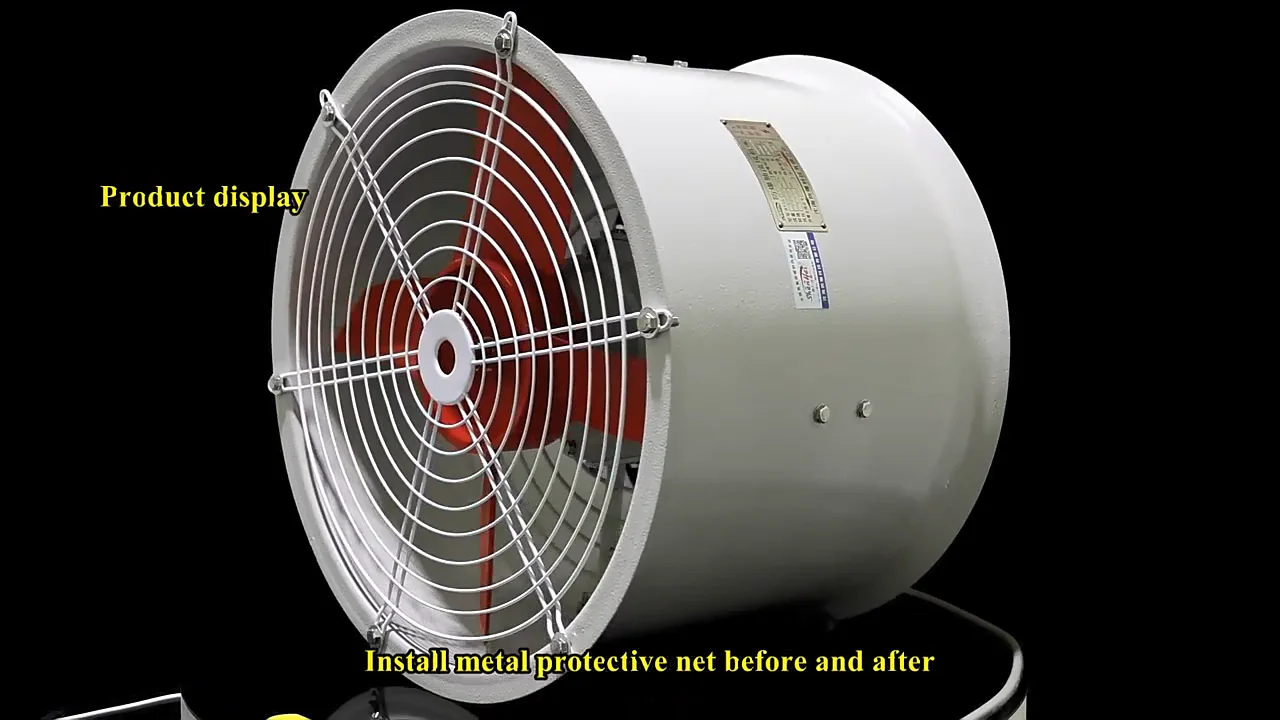 Explosion Proof Tunnel Fan Ip54 Explosion-proof Axial Fan Outdoor ...