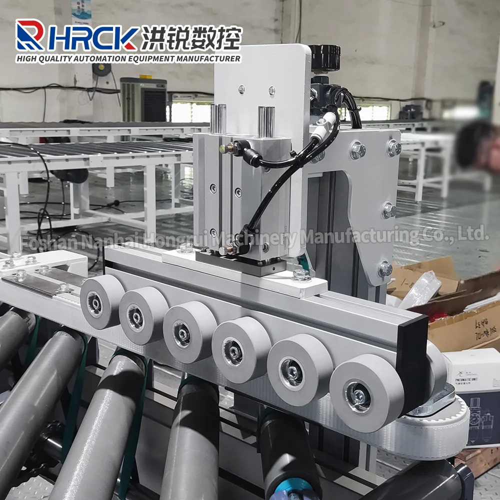 Woodworking machinery edge banding machine rotary line power roller table edge banding machine return