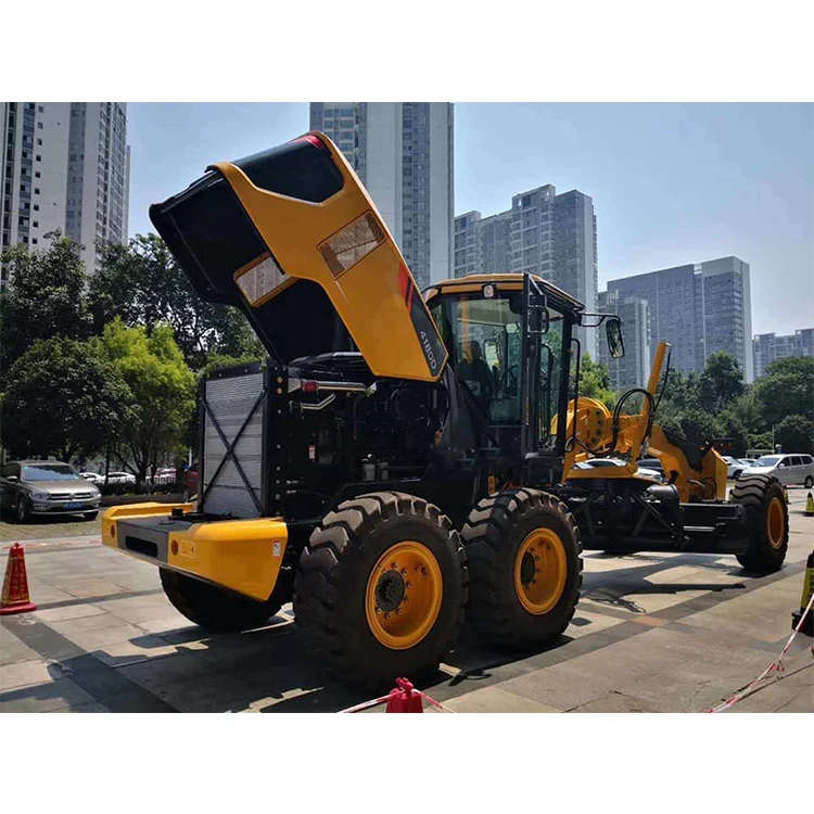 Brand 190hp Motor Grader with Scarifier and Front Blade 4180D