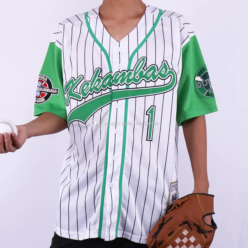 Jarius G-Baby 1 Stitched Movie Baseball Jersey Hardball (Small, White) -  Yahoo Shopping