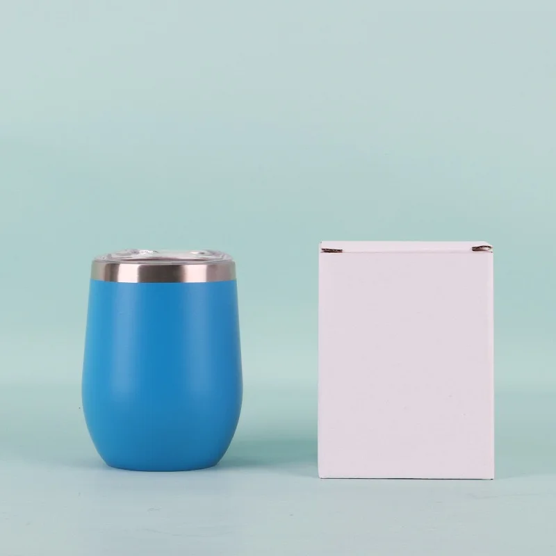 12oz Double-Wall Vacuum Insulated Tumbler 304 Stainless Steel Travel Coffee Mug Leak Resistant for Car Camping Wholesale with Custom Logo