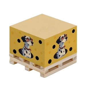 Factory Direct Sales Personalized Office Study Sticky Notes Cube, Exquisite Cute Colorful Customizable Sticky Notes Cube