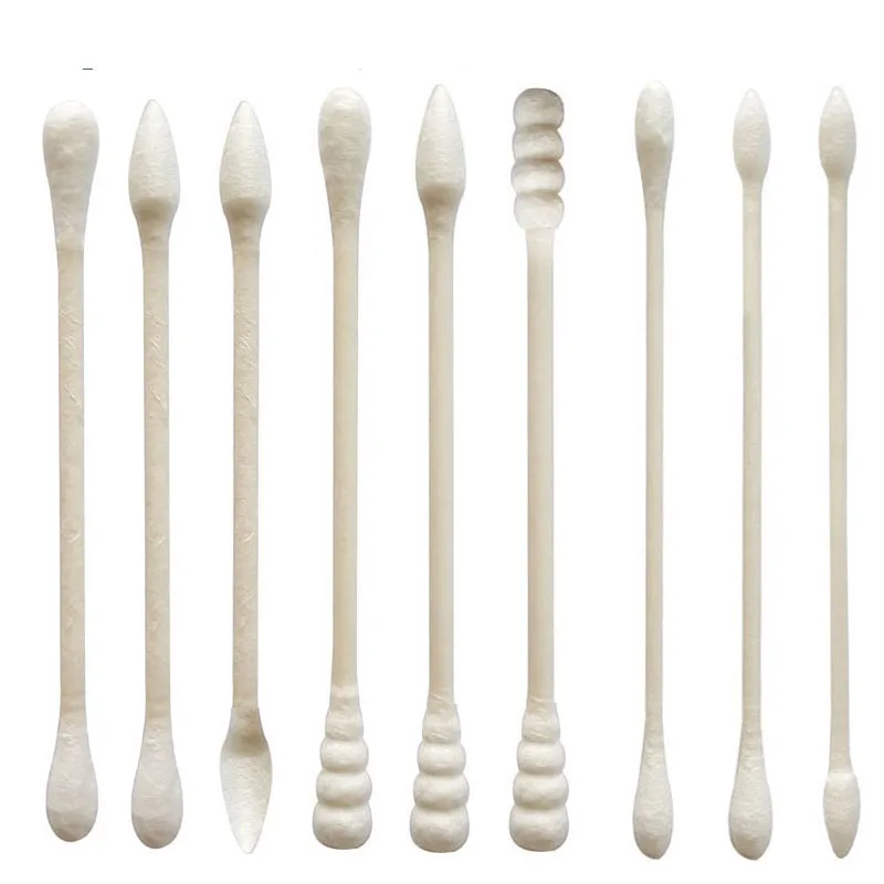 Lot 1000 Cotons-Tiges Pointus 10 Cm – Microblading, Maquillage, Nettoyage Précis, Tatouage Sourcils & Ongles, Jetables