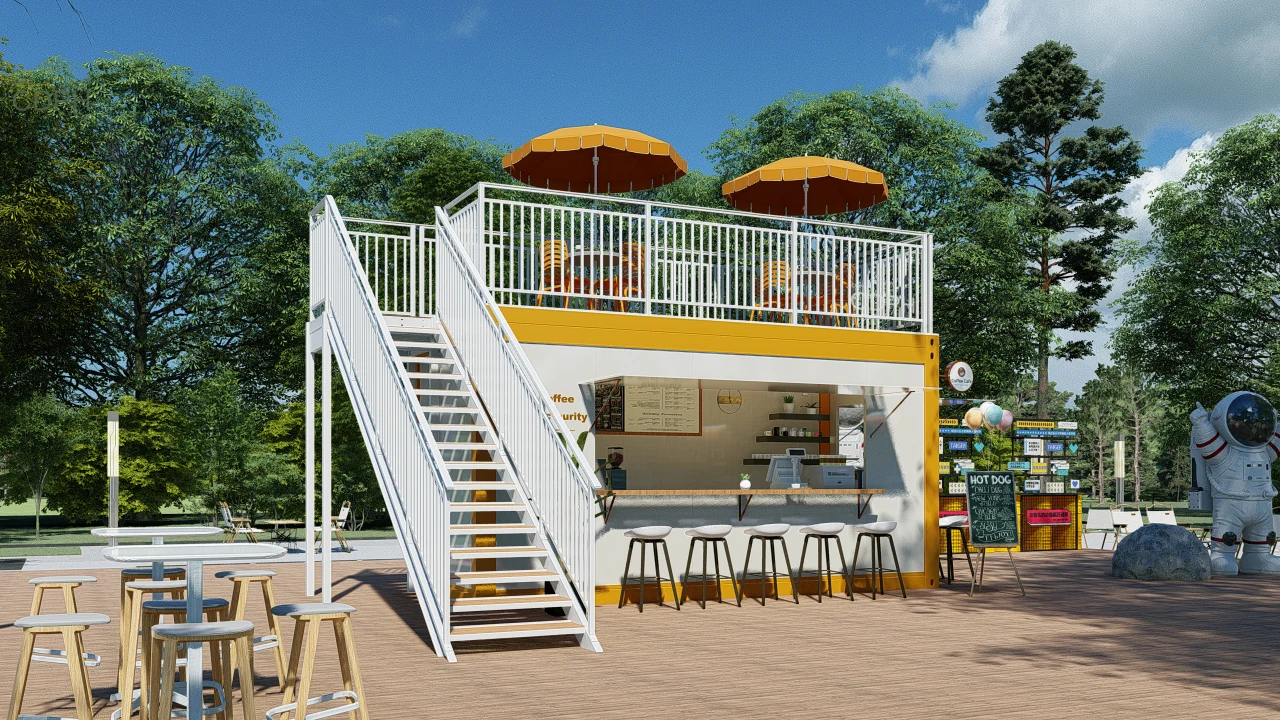 CDPH Fully Furnished Foldable Fast Build Luxury Mobile Prefab Home Kit Expandable Container House With Triangle Roof