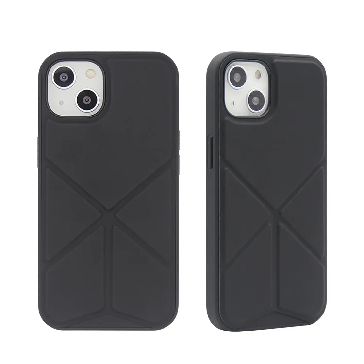 Leather PU Anti Scratch Protective Anti shock Skin Friendly Phone Case with stand For Iphone 16 15 14 13 12 11 Plus Pro Max