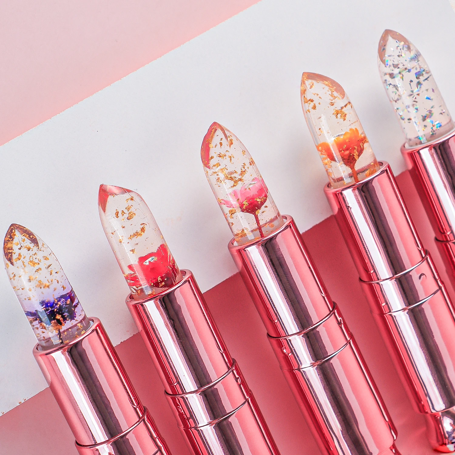 Farbwechsel Lippenpflege-Stift – Wasserfester Lip Balm, ändert Farbe Durch Temperatur & PH-Wert, 3,2 G, Für Weiche Lippen