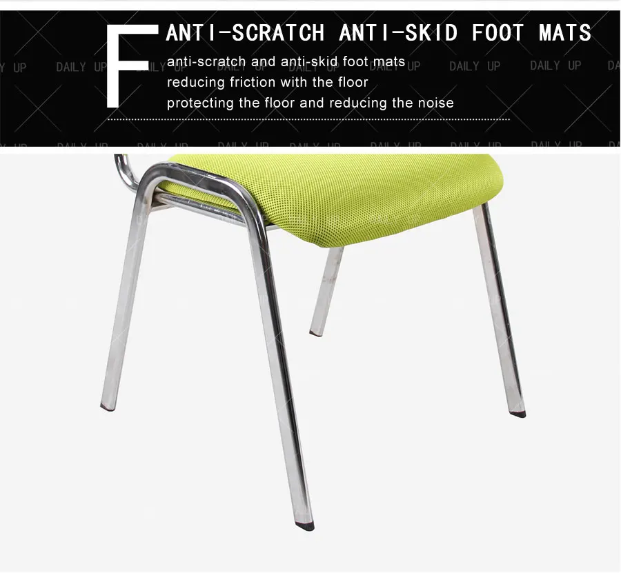 Fabric Padded School Chair Training Chair with Writing Tablet Stackable Conference Tablet Chair Wholesale