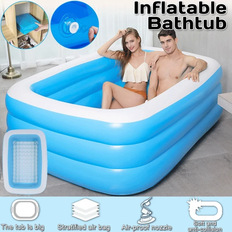 Wholesale Factory Popular Design Rectangular Pool Different Size Inflatable Pools Swimming Outdoor