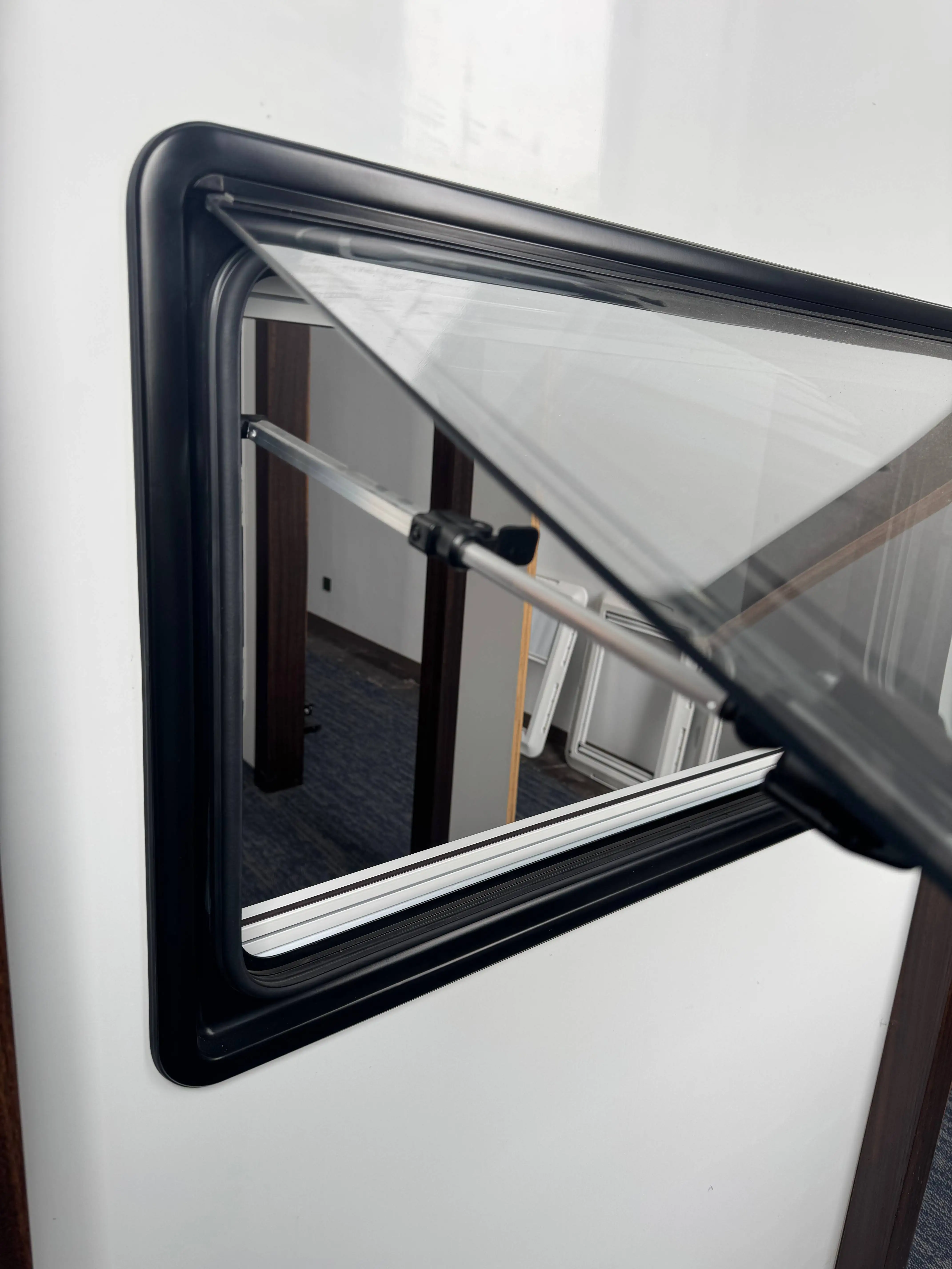 Double Glazed Acrylic RV Camper Caravan Window with Blinds and Insect ...