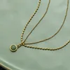 Green aventurine necklace