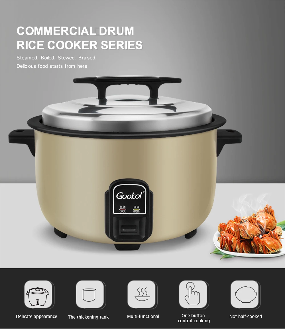 Big Capacity 3.6L 4.2L Restaurant Using Cooking National Commercial  Electric Large Size Rice Cooker for Restaurant and Hotel - China Big Rice  Cooker and Commercial Rice Cooker price