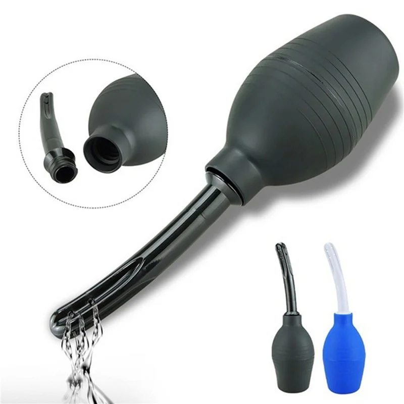 89mL/160ml/220ml/310ml Enema Rectal Shower Silicone  Ball Vaginal Anus Douche Enema Bulb Anal Cleaner Enema Adult Sex Products